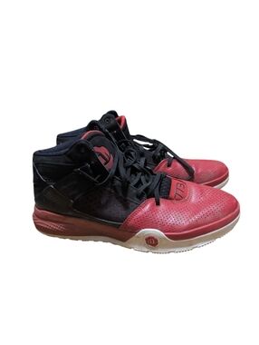 Adidas D Rose Basketball Shoes Men’s Size 12 Red Black High Top Athletic Sneaker